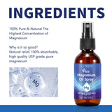 Luxuz Magnesium Oil Spray 1.7 Fl Oz packaging details