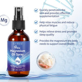 Luxuz Magnesium Oil Spray 1.7 Fl Oz with travel essentials