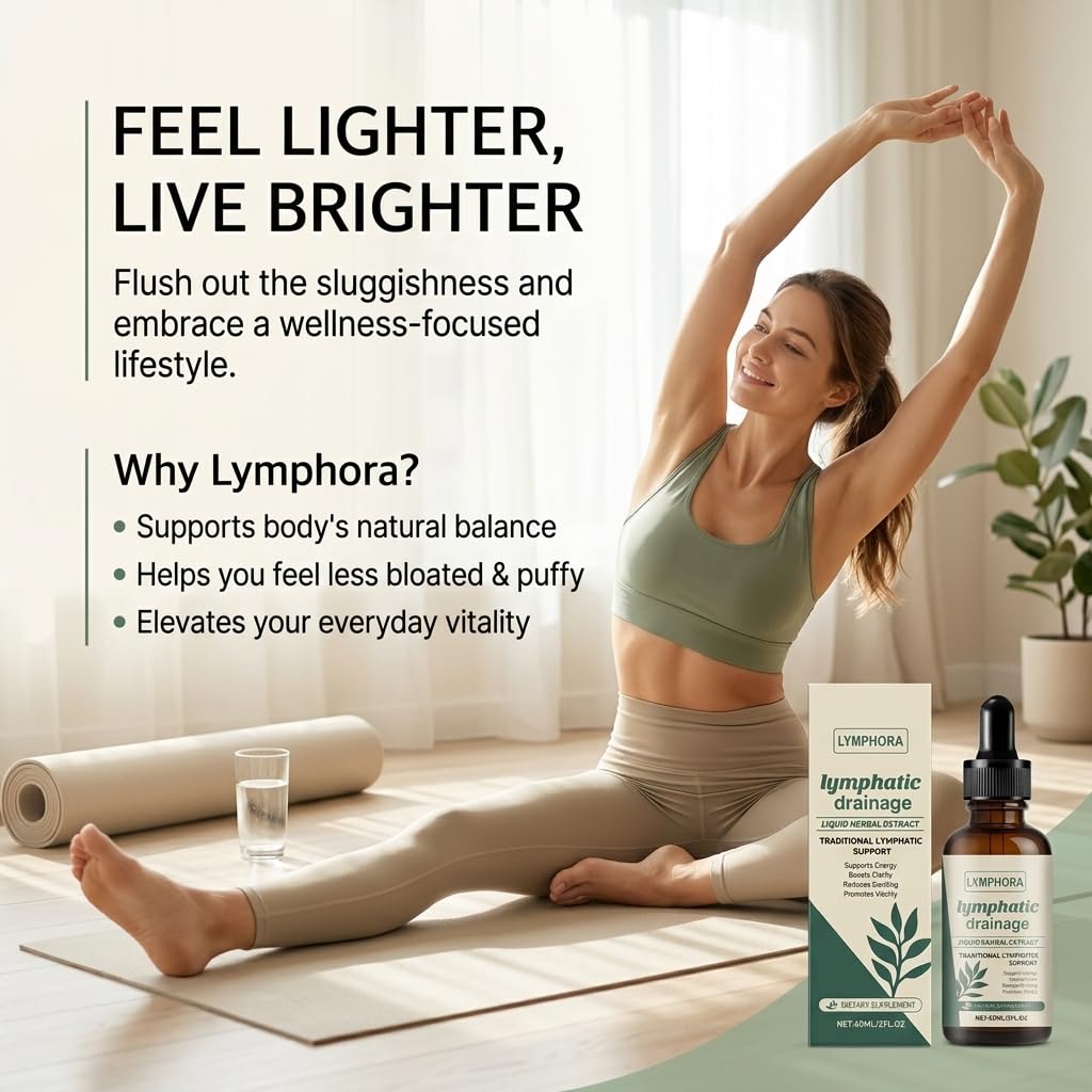 Lymphora Herbal Cleansing Drops 100g lifestyle scene