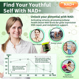 Lyndops NAD+ Resveratrol Supplement bottle back view