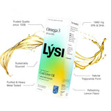 LYSI Fish Oil Supplement 231g side view