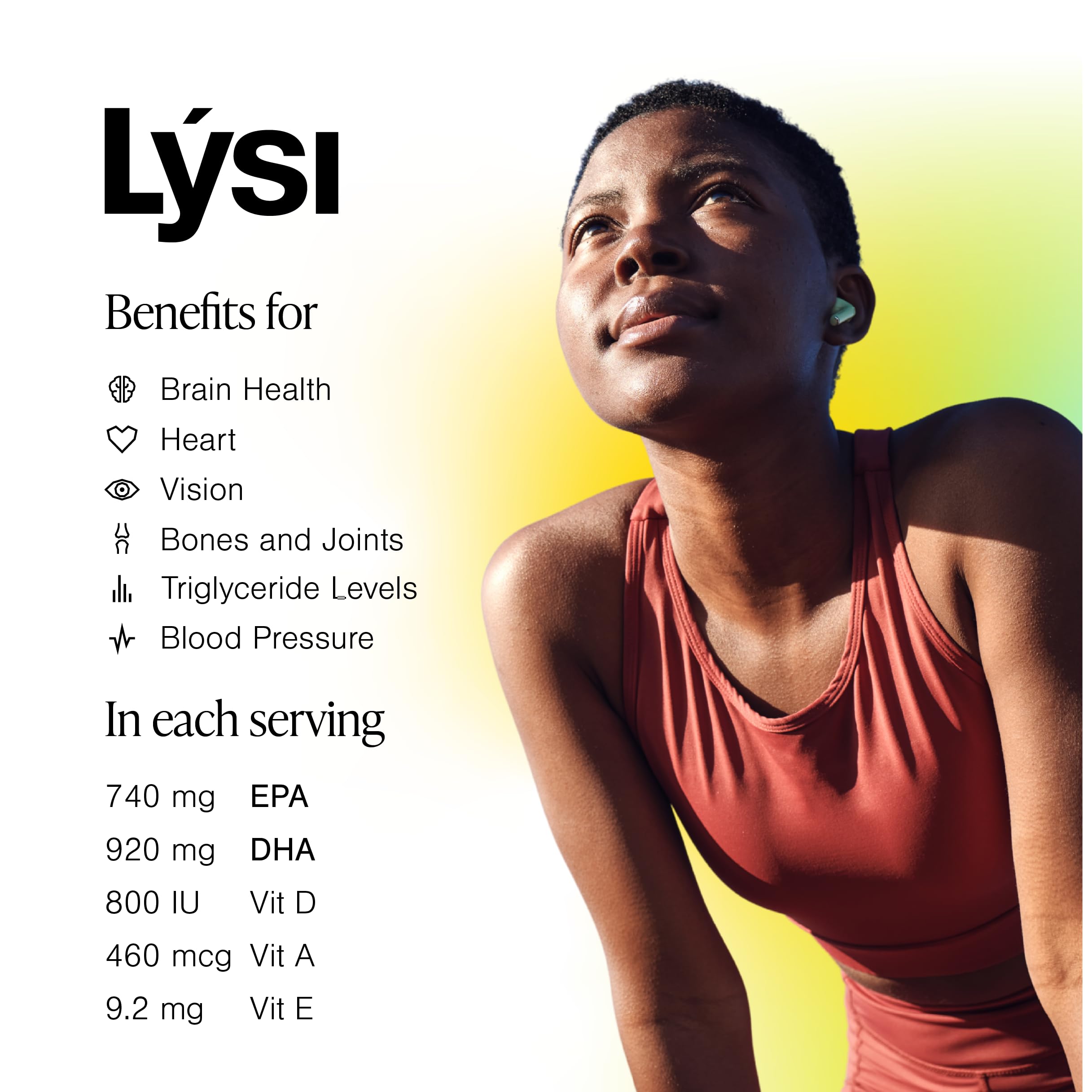 LYSI Fish Oil Supplement with mint flavour