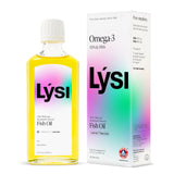 LYSI Omega-3 Fish Oil Liquid 8.12 fl oz bottle front view