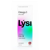 LYSI Omega-3 Fish Oil Liquid pouring into a spoon
