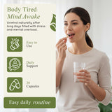 M.D. Blend Sleep Supplement lifestyle scene on a bedside table