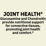 M&F Essential Chondroitin tablets on a wooden surface