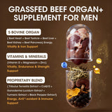 M inch Beef Organ Supplement 13-in-1 for Men packaging
