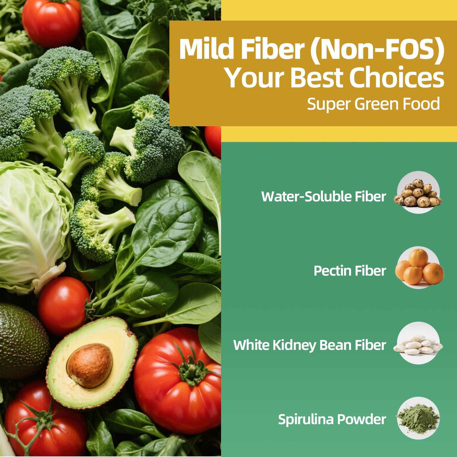 M inch Fibre Gummies ingredients list