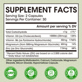 M inch Magnesium Glycinate Supplement bottle with label