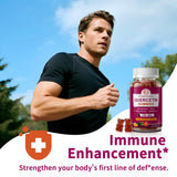 M inch Quercetin Gummies 100 MG with a measuring spoon for dosage