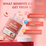 M inch Vitamin D3 K2 Gummies nutritional information