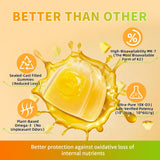 M inch Vitamin D3 K2 Gummies with other supplements