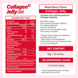 m2 Collagen Jelly 2000mg stick on a wooden table