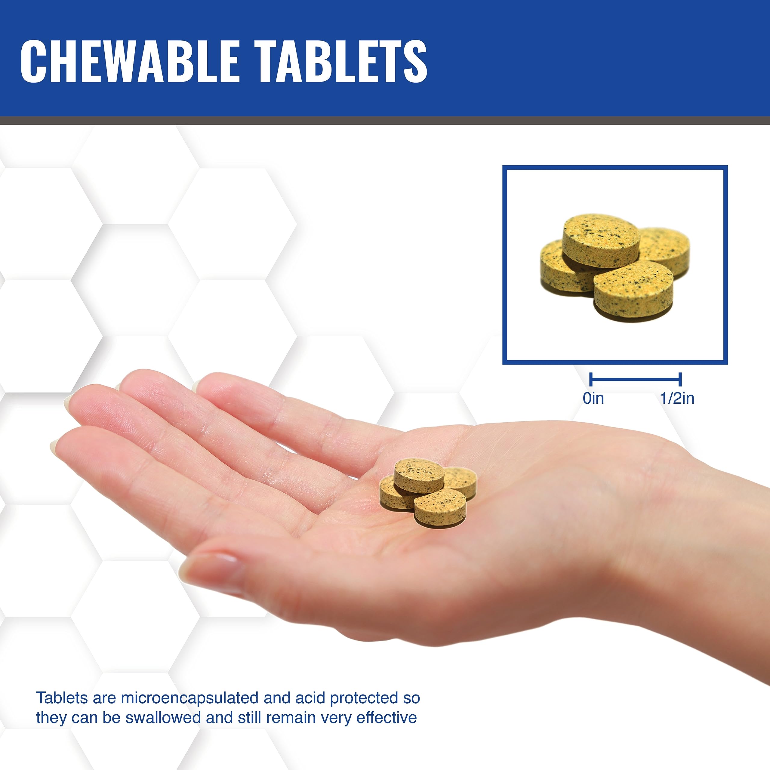MAAC10 NADH + CoQ10 chewable tablets with natural sweeteners