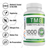 MAAC10 TMG Methyl Donor Supplement ingredients list