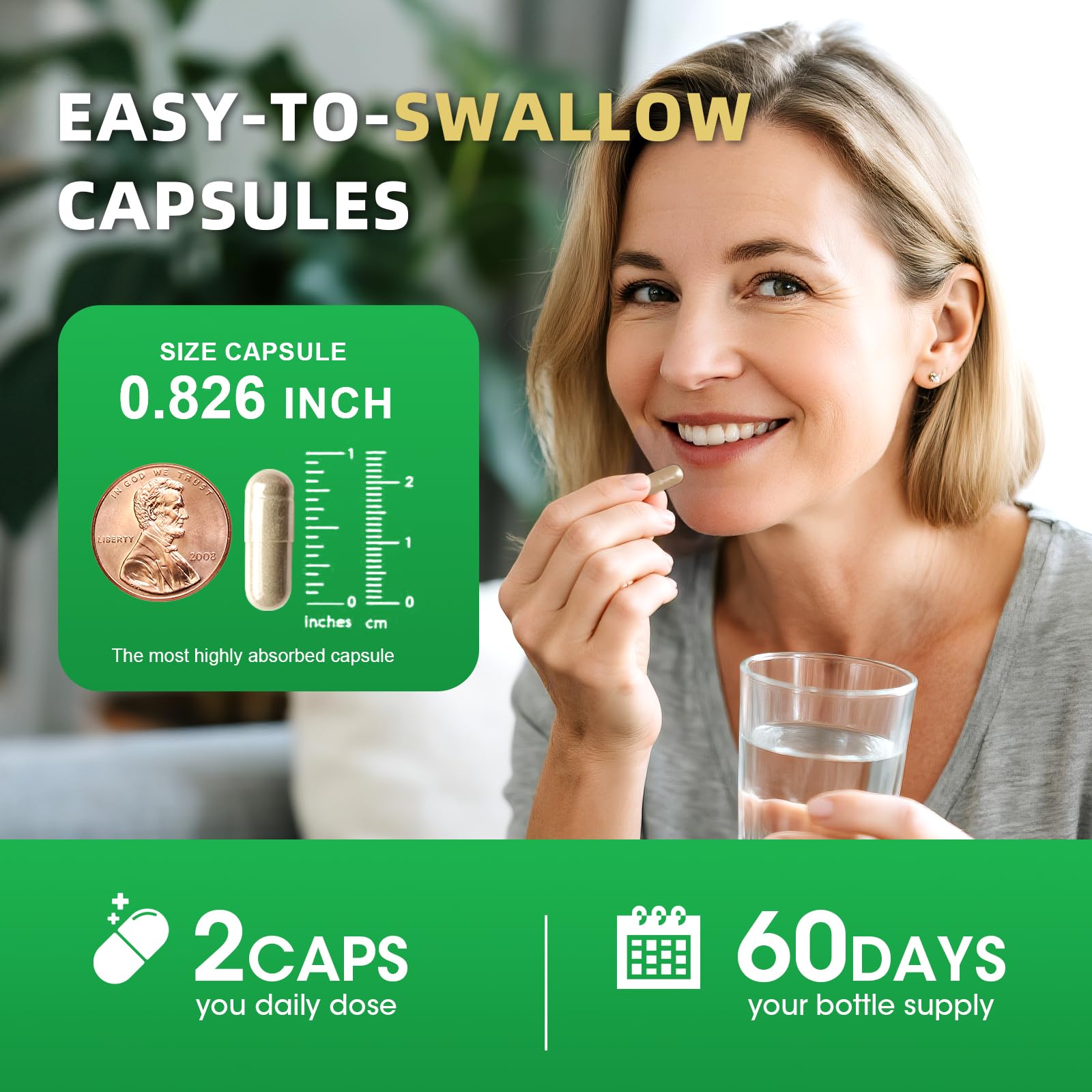 MABEFY Cortisol Supplements packaging details