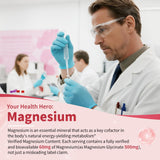 MABEFY Magnesium Potassium Gummies close-up of ingredients
