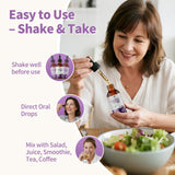 MABEFY Milk Thistle Liquid Drops on a wooden table