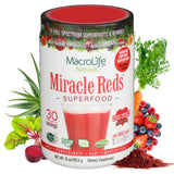 MacroLife Naturals Super Reds Powder 283g front view
