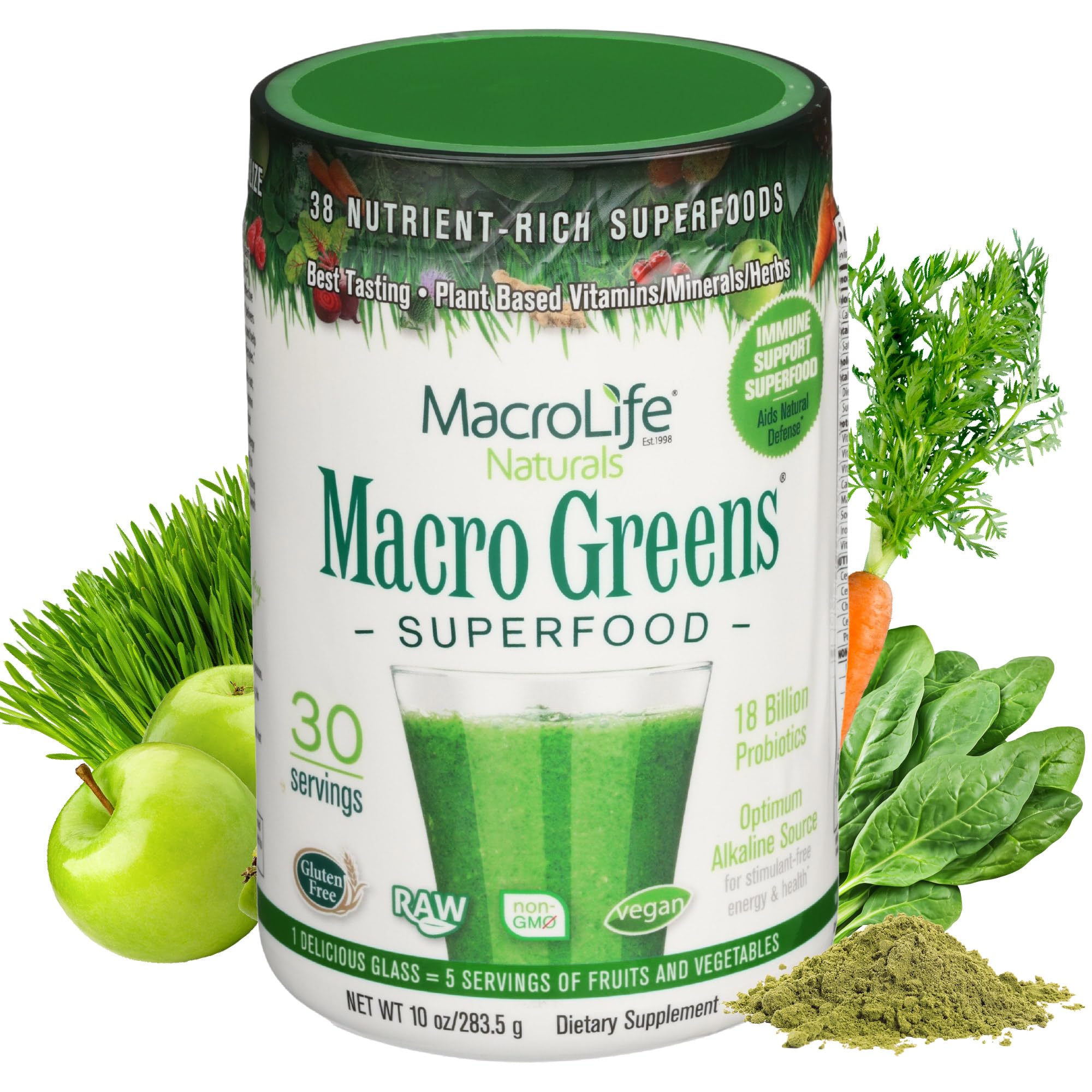 MacroLife Naturals Superfood Blend 358g front view