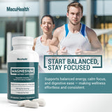 Macuhealth Magnesium Capsules with natural background