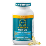 Macuhealth Triple Strength Omega-3 Fish Oil Softgels front view
