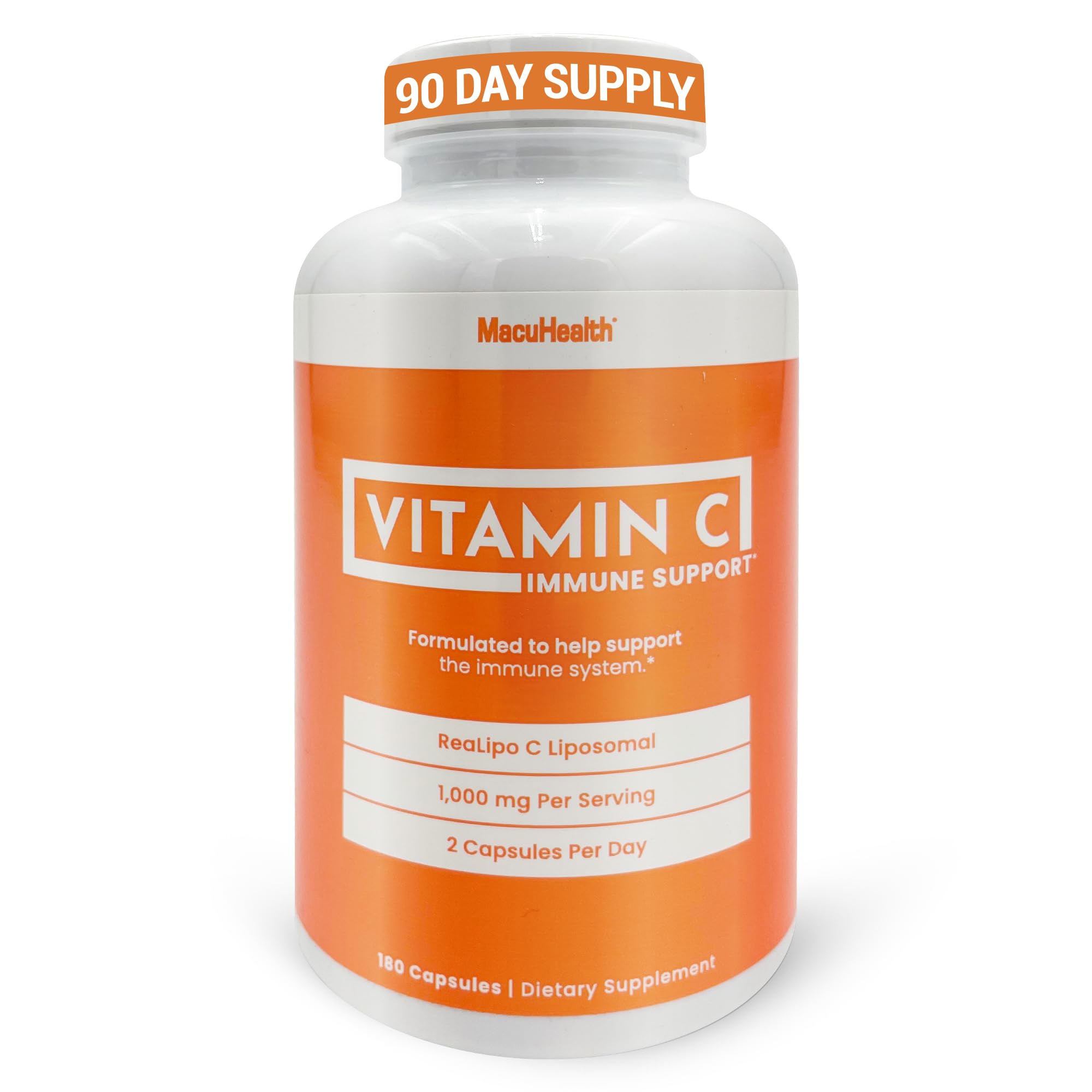 Macuhealth Vitamin C Capsules 1000MG front view