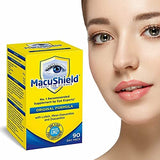 MacuShield Eye Supplement capsules on a table
