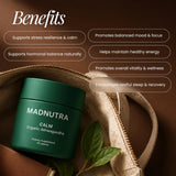 MadNutra Ashwagandha Capsules 675mg back label