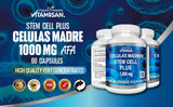 Madre Cell Plus Celulas Madre Stem Cell Plus 1000mg supplement packaging
