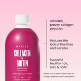 MAËLYS Collagen Peptides Supplement 649g side view