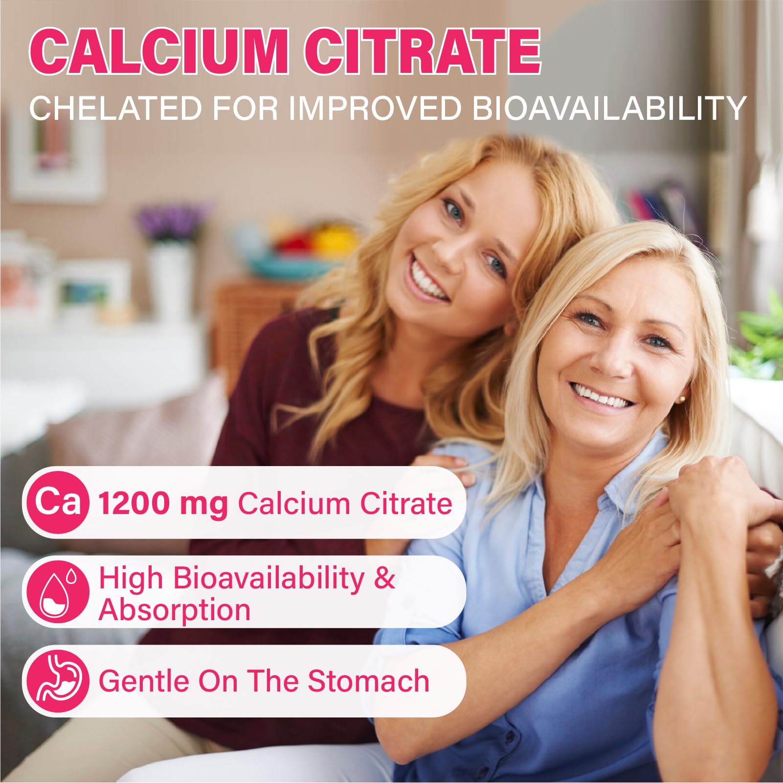 Maennyliy Calcium Citrate Gummies 1200mg gummy close-up