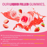 Maennyliy Calcium Citrate Gummies 1200mg in a bowl