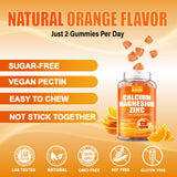 Maennyliy Calcium Magnesium Zinc Gummies in hand