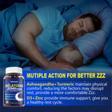 Maennyliy Melatonin Gummies 20mg back view with nutritional information