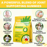 Mafetgmies Glucosamine Chondroitin Gummies on a wooden table