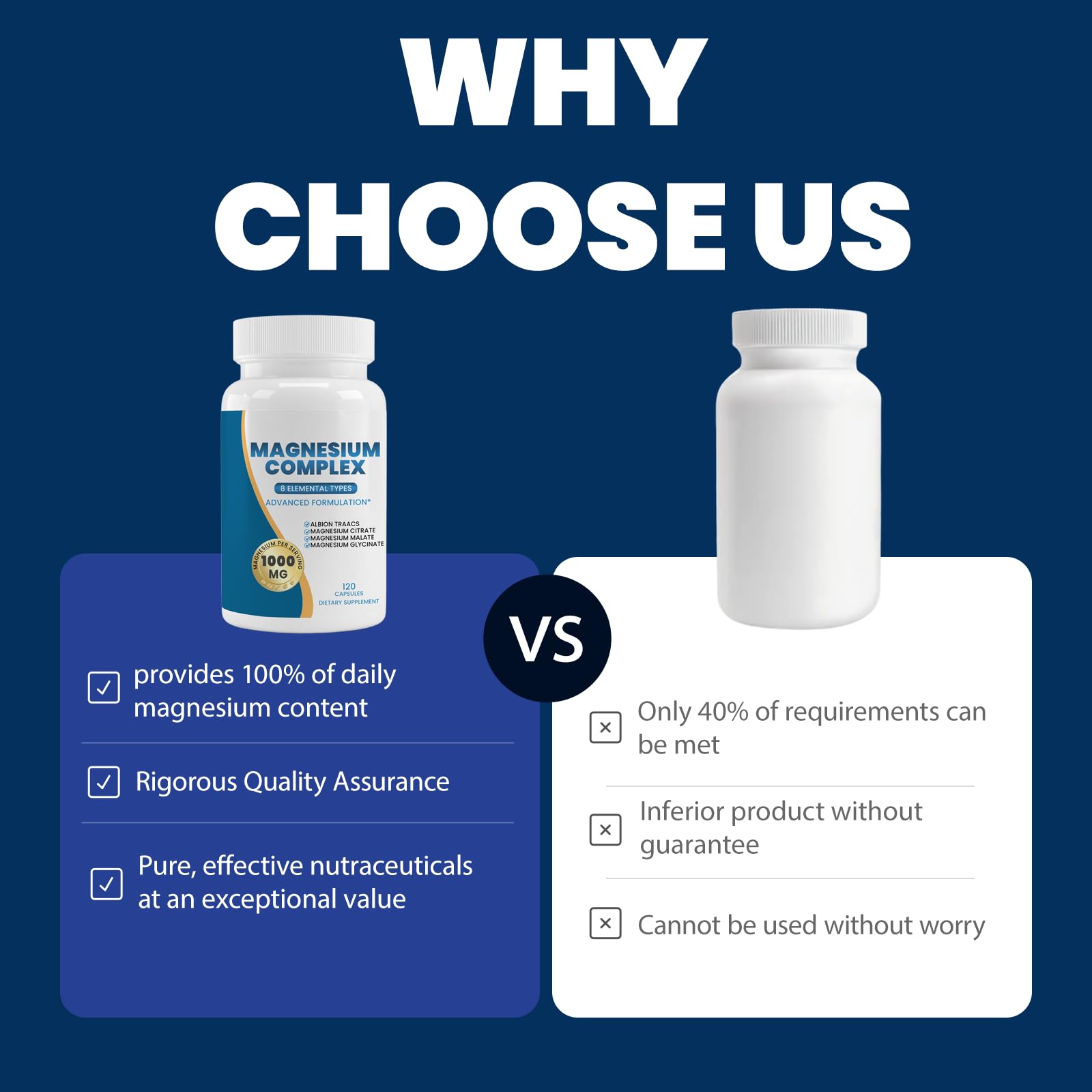 MAG-8 Magnesium Complex 426mg ingredients list