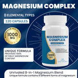 MAG-8 Magnesium Complex 426mg side view of bottle
