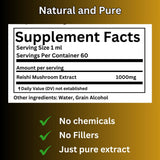 Mag Mushrooms Mushroom Supplement with measuring scoop