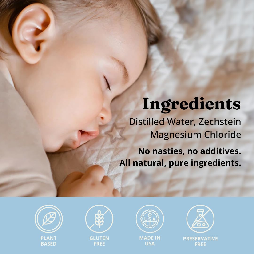 MAG use Magnesium Spray for Kids 300g back view