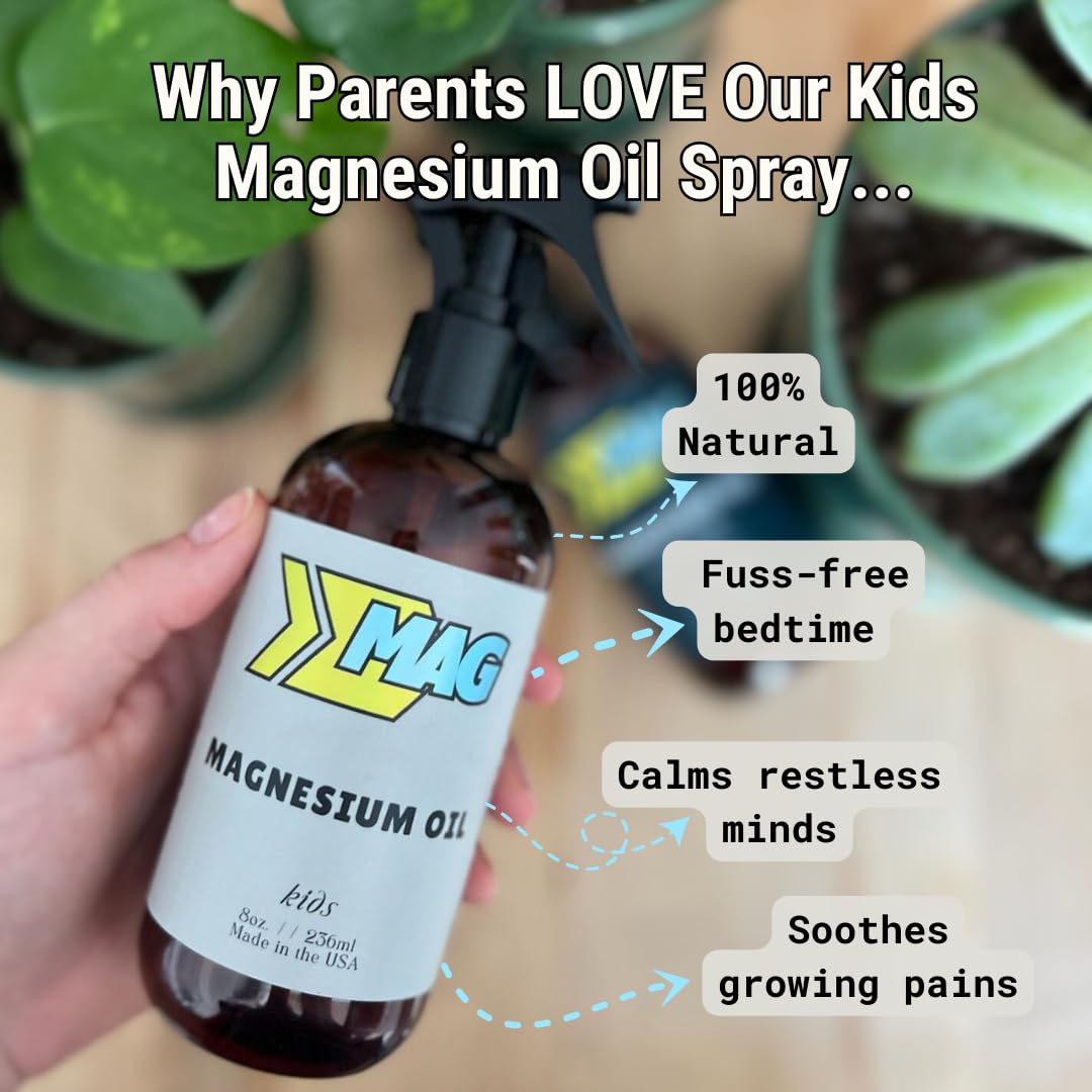 MAG use Magnesium Spray for Kids 300g lifestyle scene