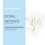 Magceutics Vitamin D3 & K2 Combination Supplement side view