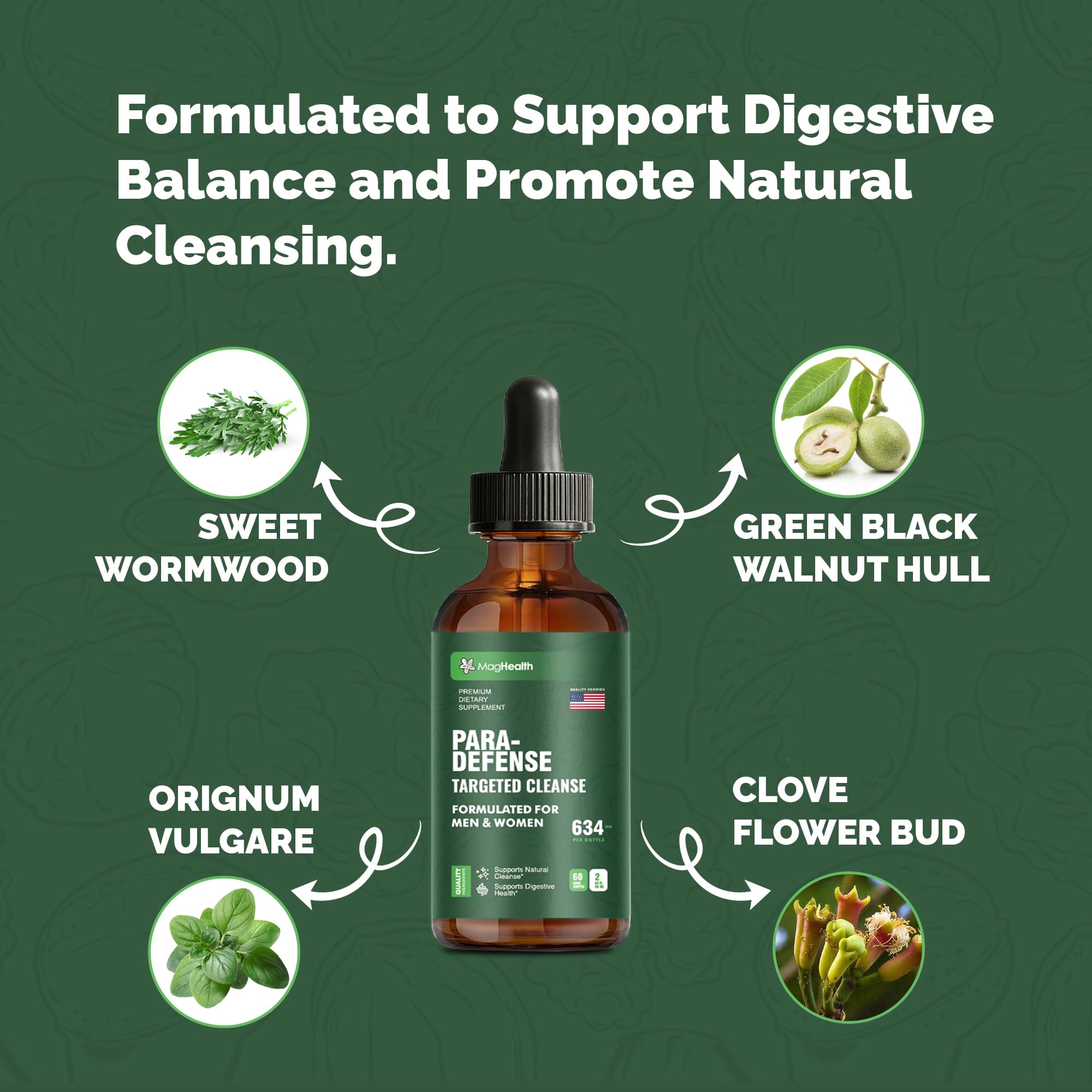 MagHealth Wormwood Tincture ingredients list