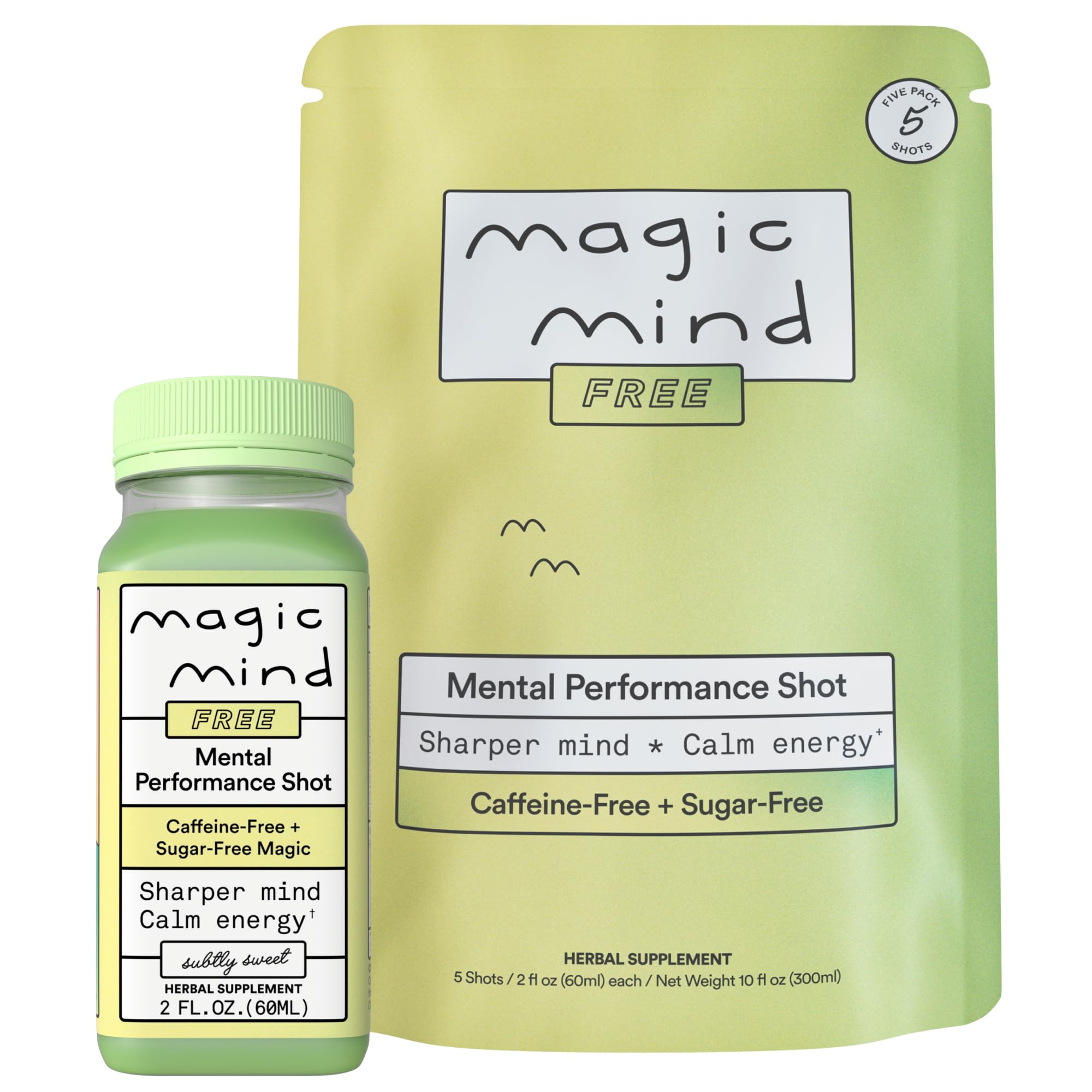 Magic Mind Daily Cognitive Support Shot 2oz front view