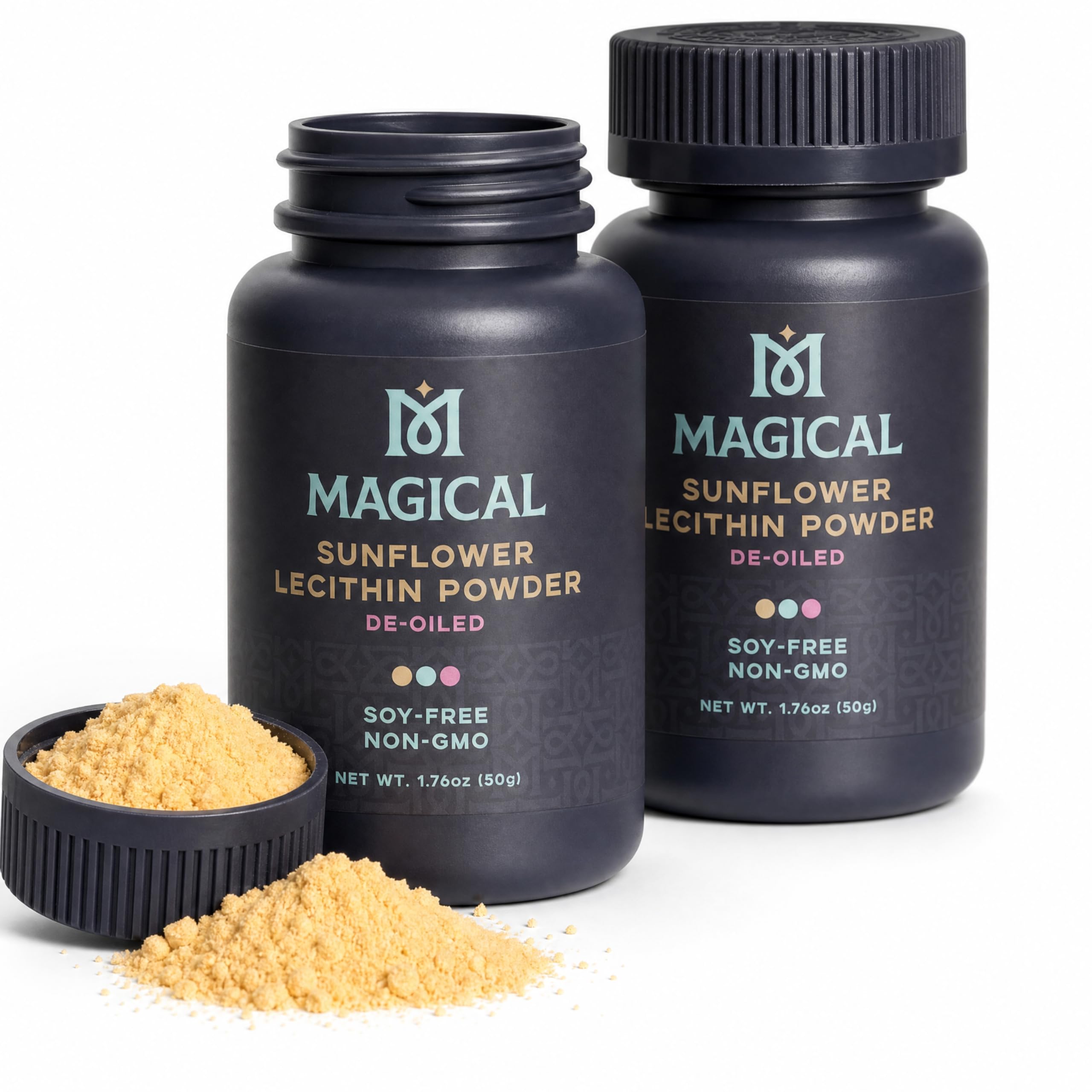 MAGICAL BUTTER Sunflower Lecithin Powder 136g front view