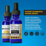 Magnascent Nascent Iodine Drops 2% bottle with dosage dropper