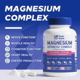 Magnesium Complex Capsules in a hand for size reference