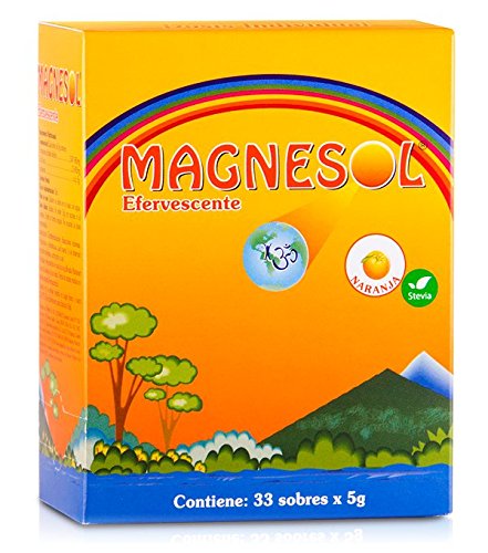 Magnesol magnesium supplement 5g packaging front view