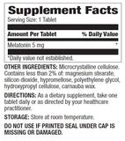 Magno-Humphries Melatonin 5 mg tablet close-up