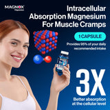MAGNOX Leg Cramps Buster magnesium supplement back view